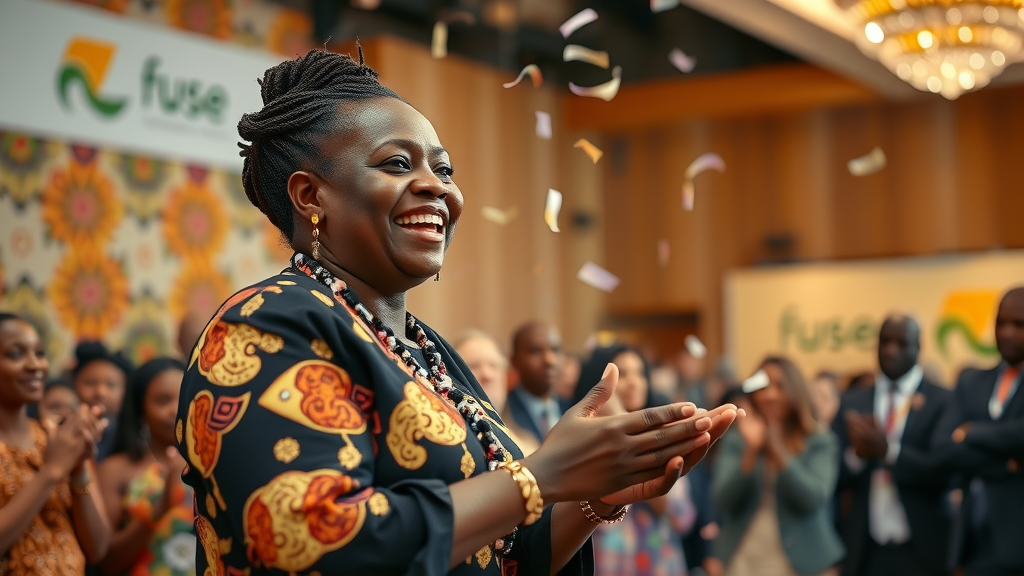 Award-winning Ugandan woman honored at fuse social enterprise 2025 awards Kampala.