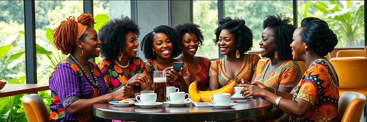 African sisters network Uganda brunch and learn event 2025 with women sharing smiles and ideas